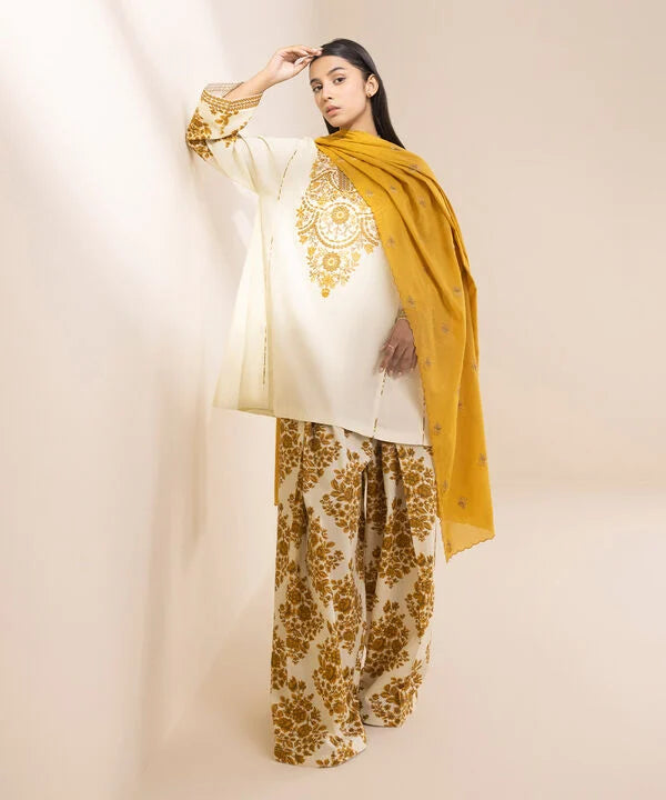 Sapphire Embroidered Lawn