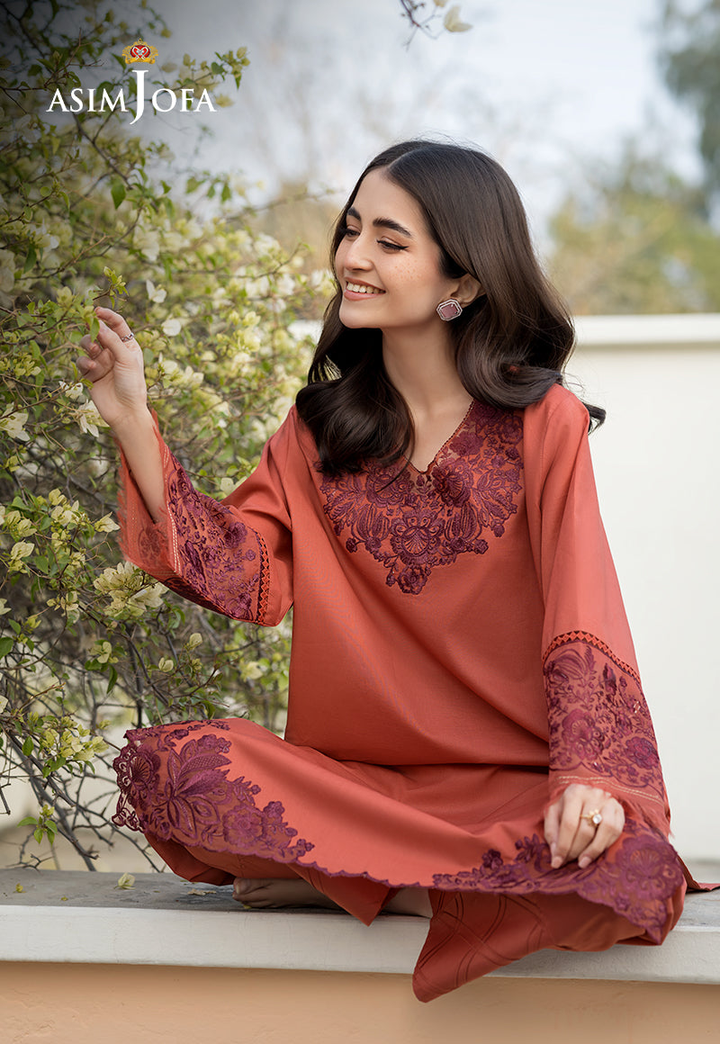 Asim Jofa Embroidered 2pc Suit