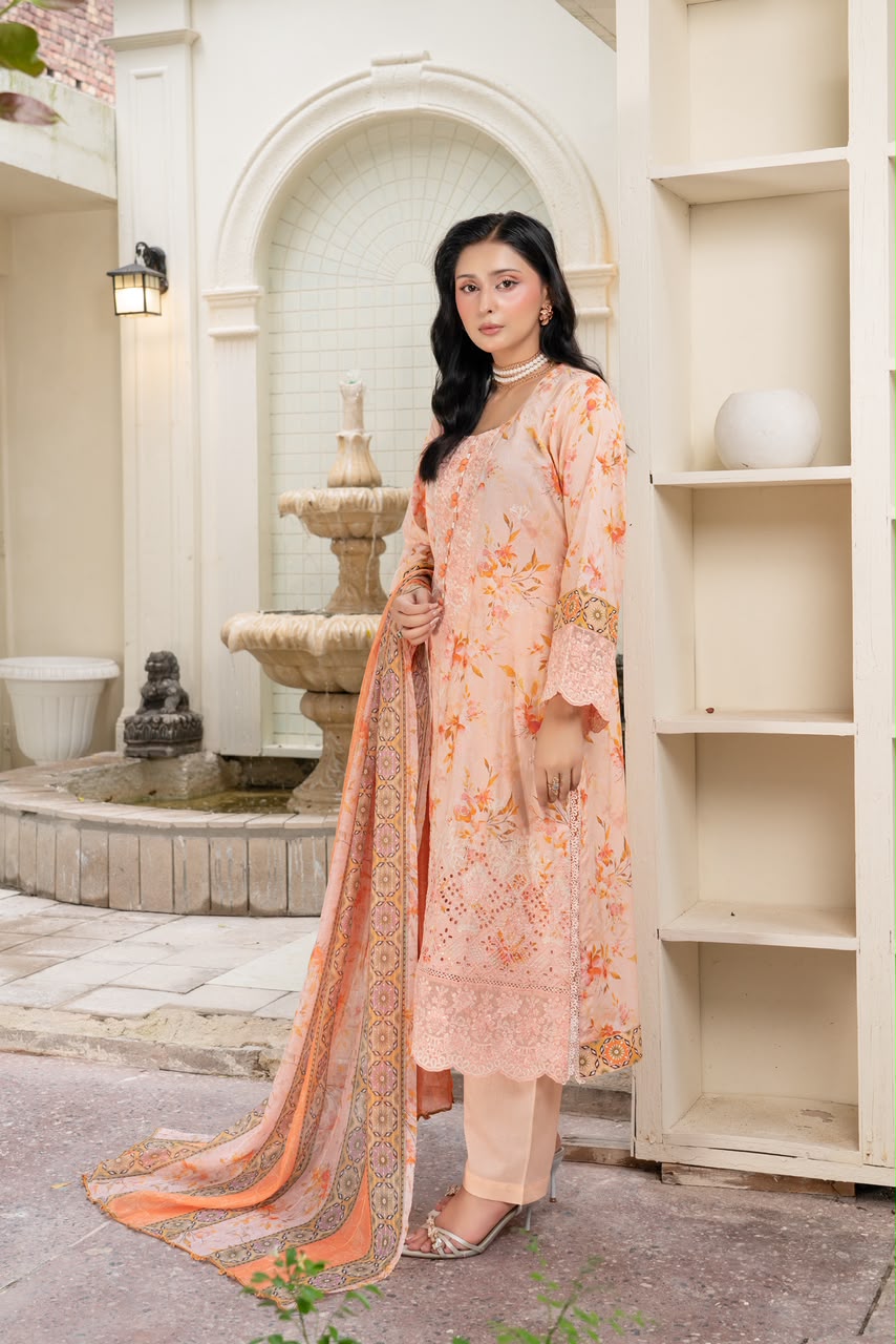 Munira Designers Embroidered Lawn