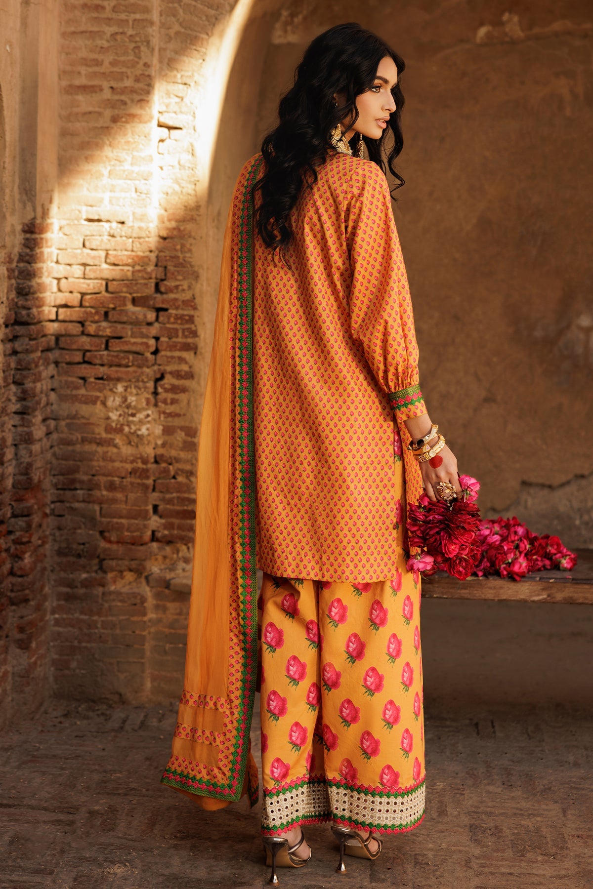 Charizma 3-PC Embroidered Lawn Suit