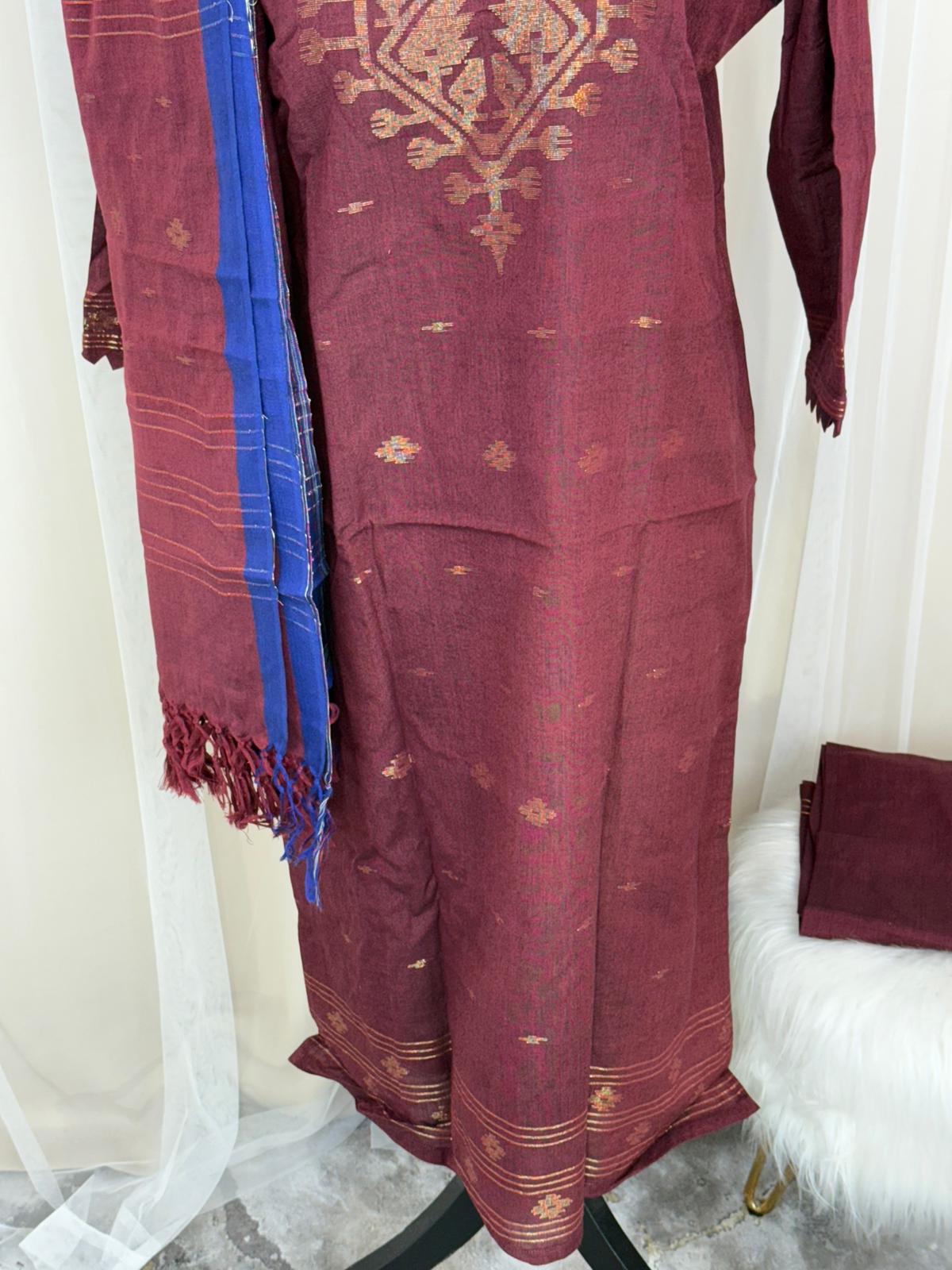 Bangladeshi Jamdani salwar kamiz