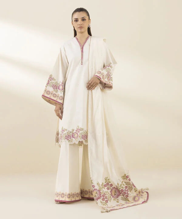 Sapphire Embroidered Lawn