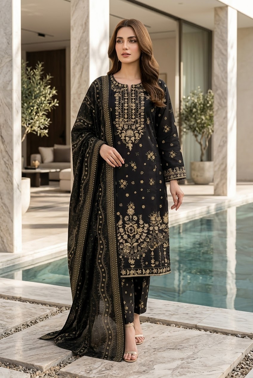 Bin Saeed Embroidered Luxury Collection
