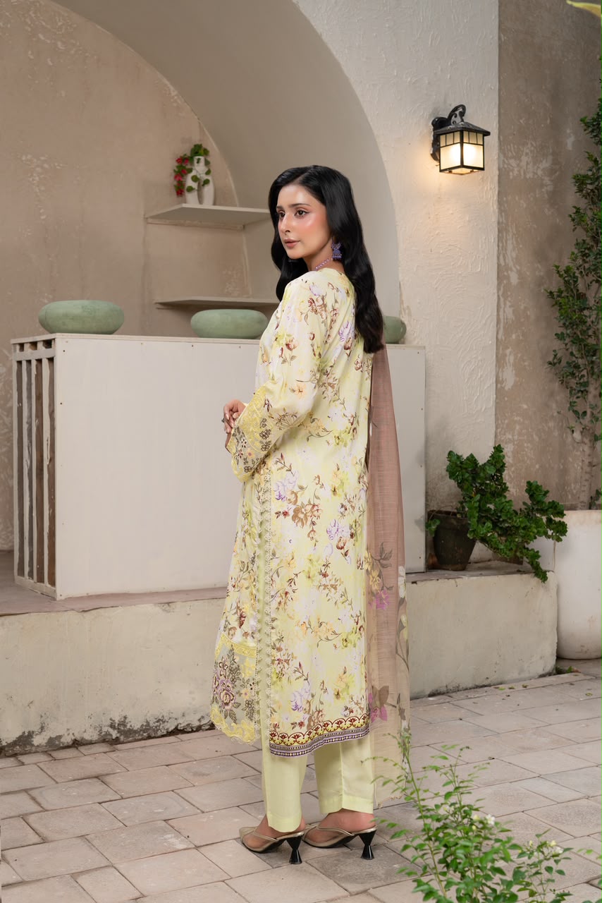 Munira Designers Embroidered Lawn