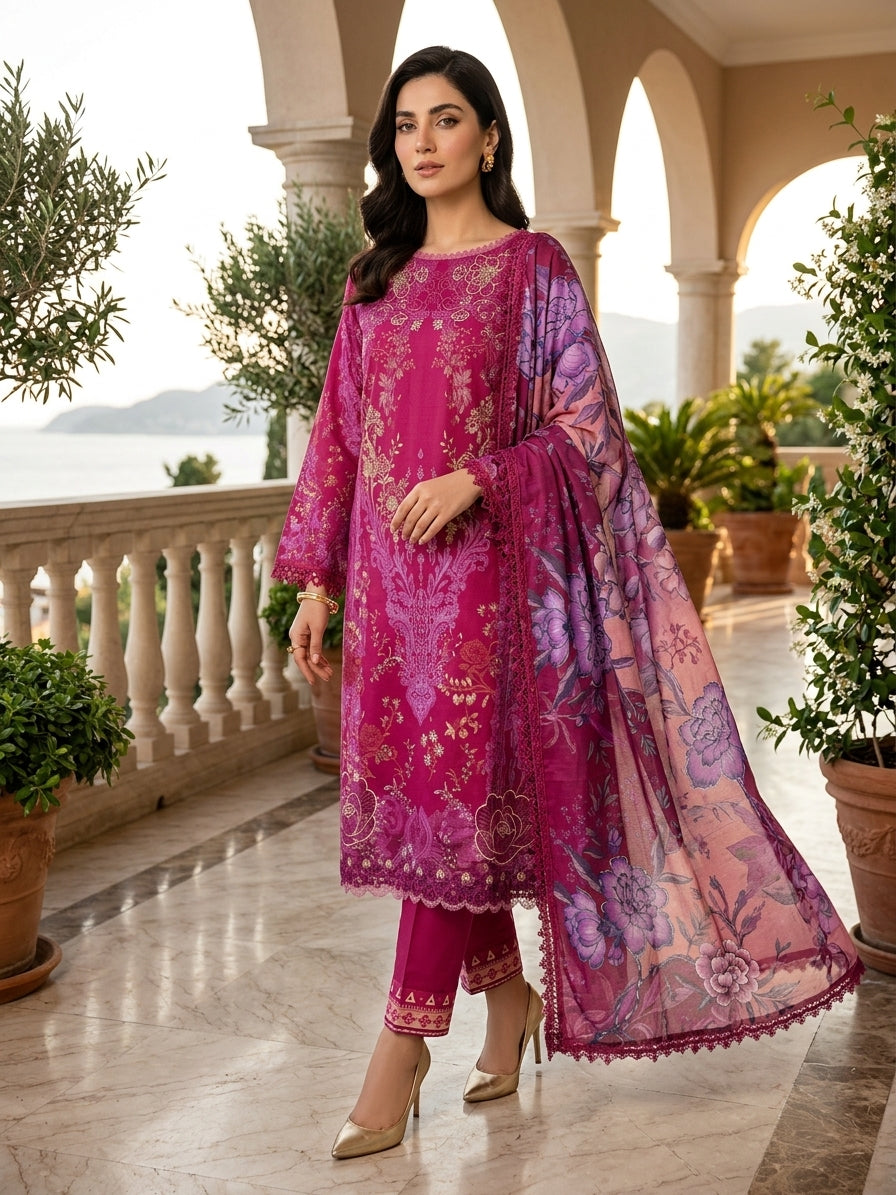 Gulljee Luxury Lawn Vol-1