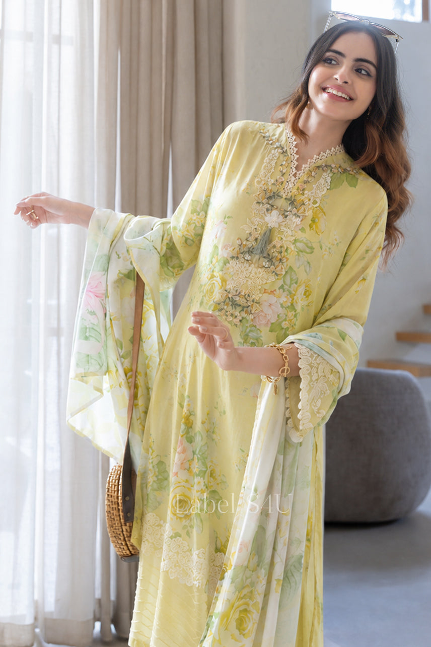 Spring Petal Suit Set