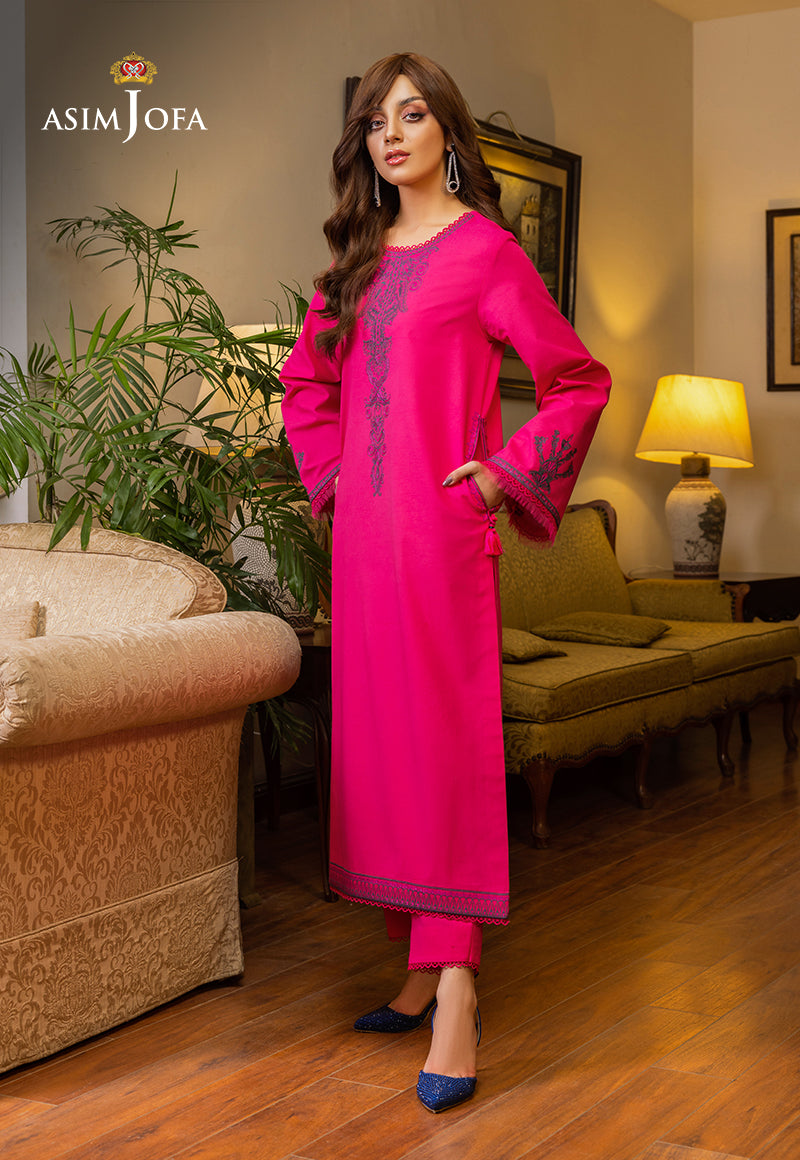 Asim Jofa Embroidered 2pc Suit