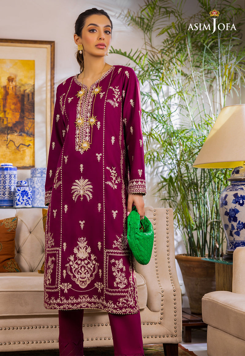 Asim Jofa Embroidered 2pc Suit