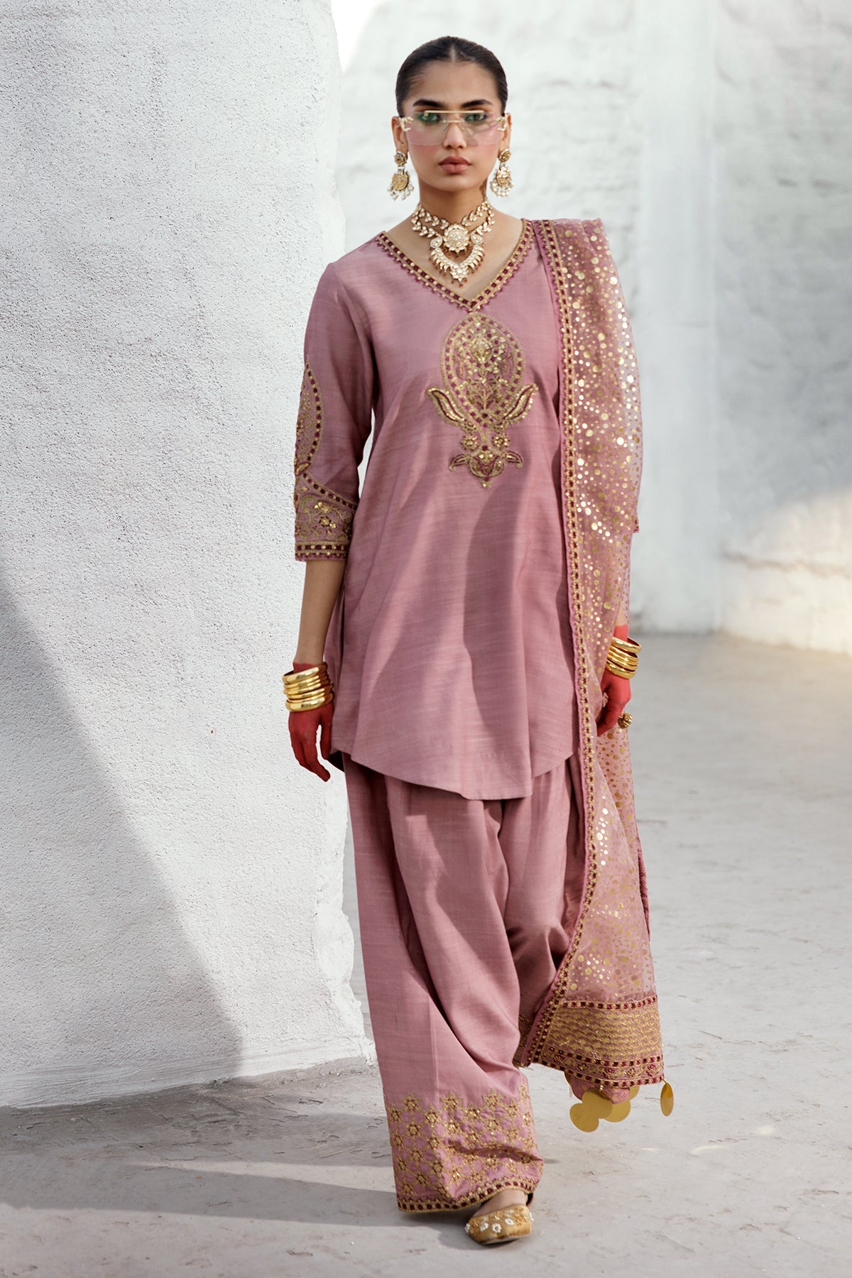 Charizma Luxury Embroidered Suit