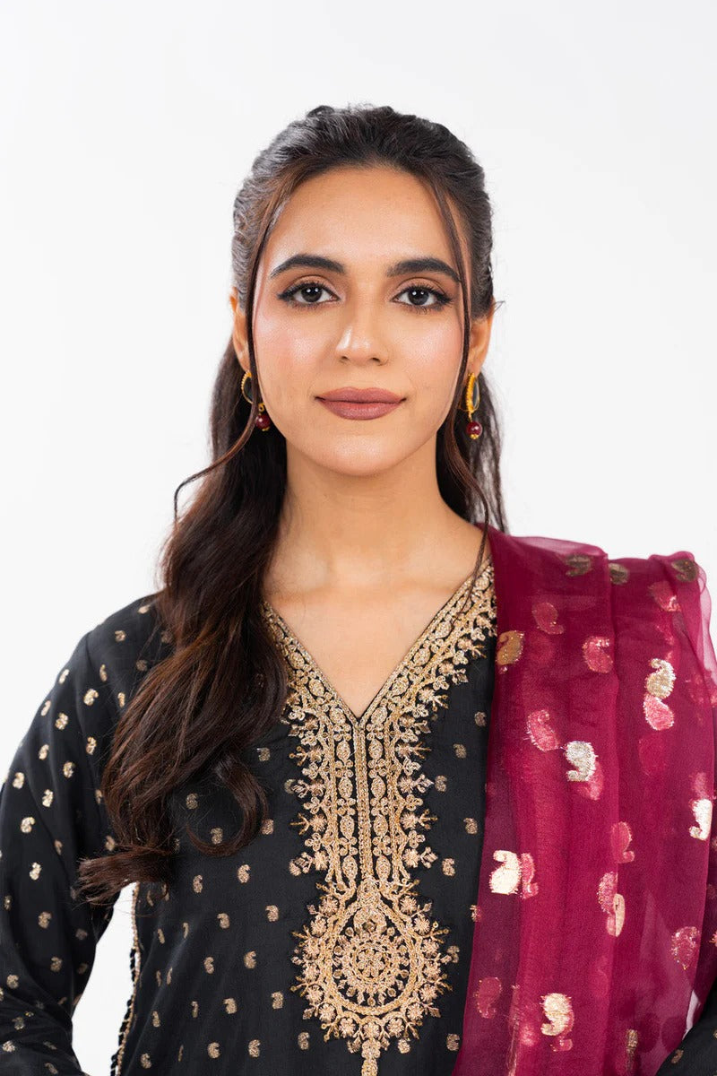 3 Piece Embroidered Suit by Alkaram Studio