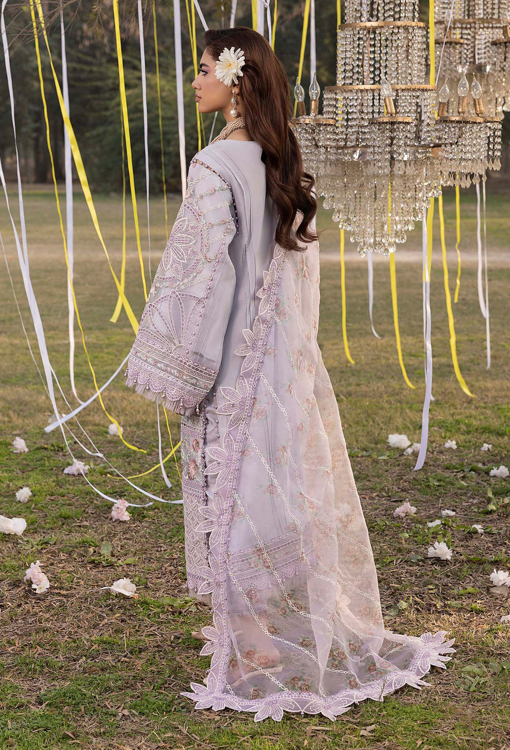 Adan's Libas Embroidered Lawn