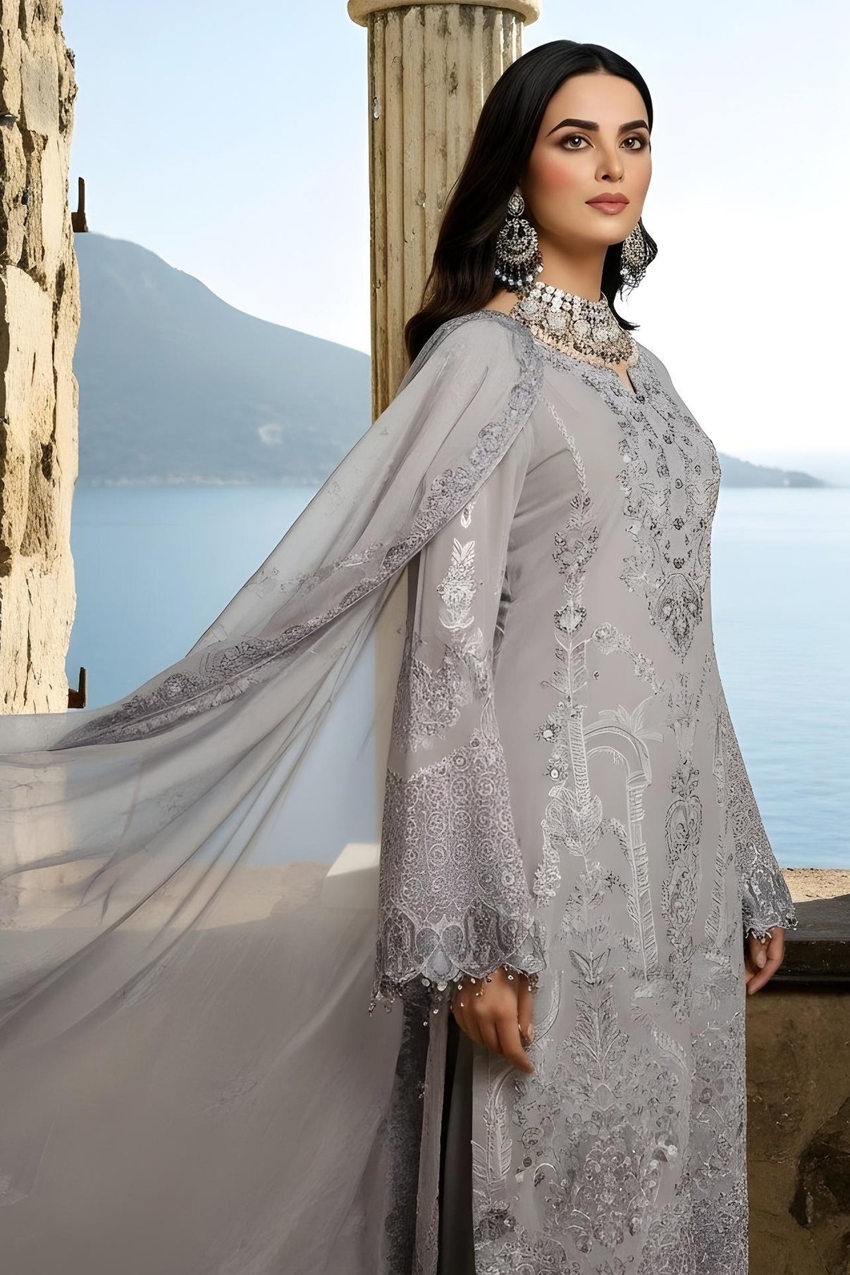 Imrozia Embroidered Chiffon Collection