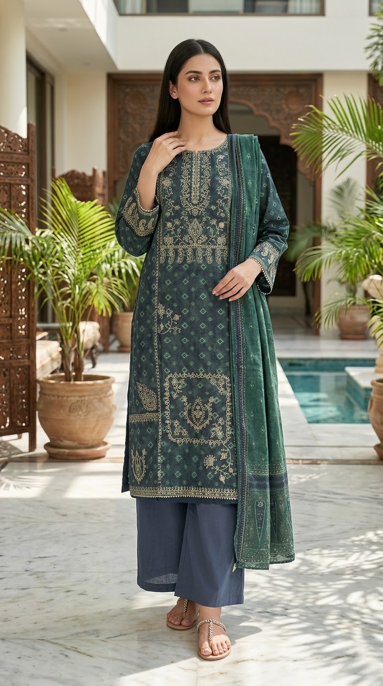 Bin Saeed Embroidered Luxury Collection