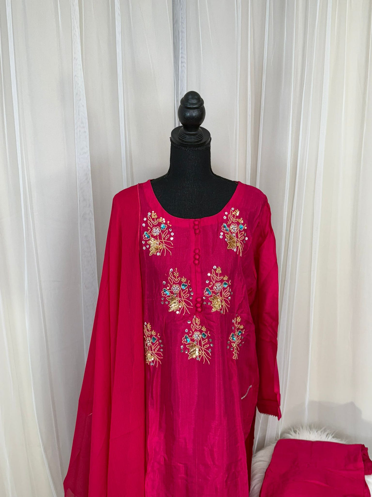 Luxury Embroidered Party wear Ready To Ship