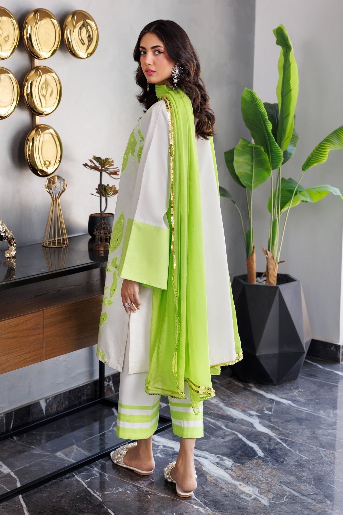 Charizma Luxury Embroidered Suit