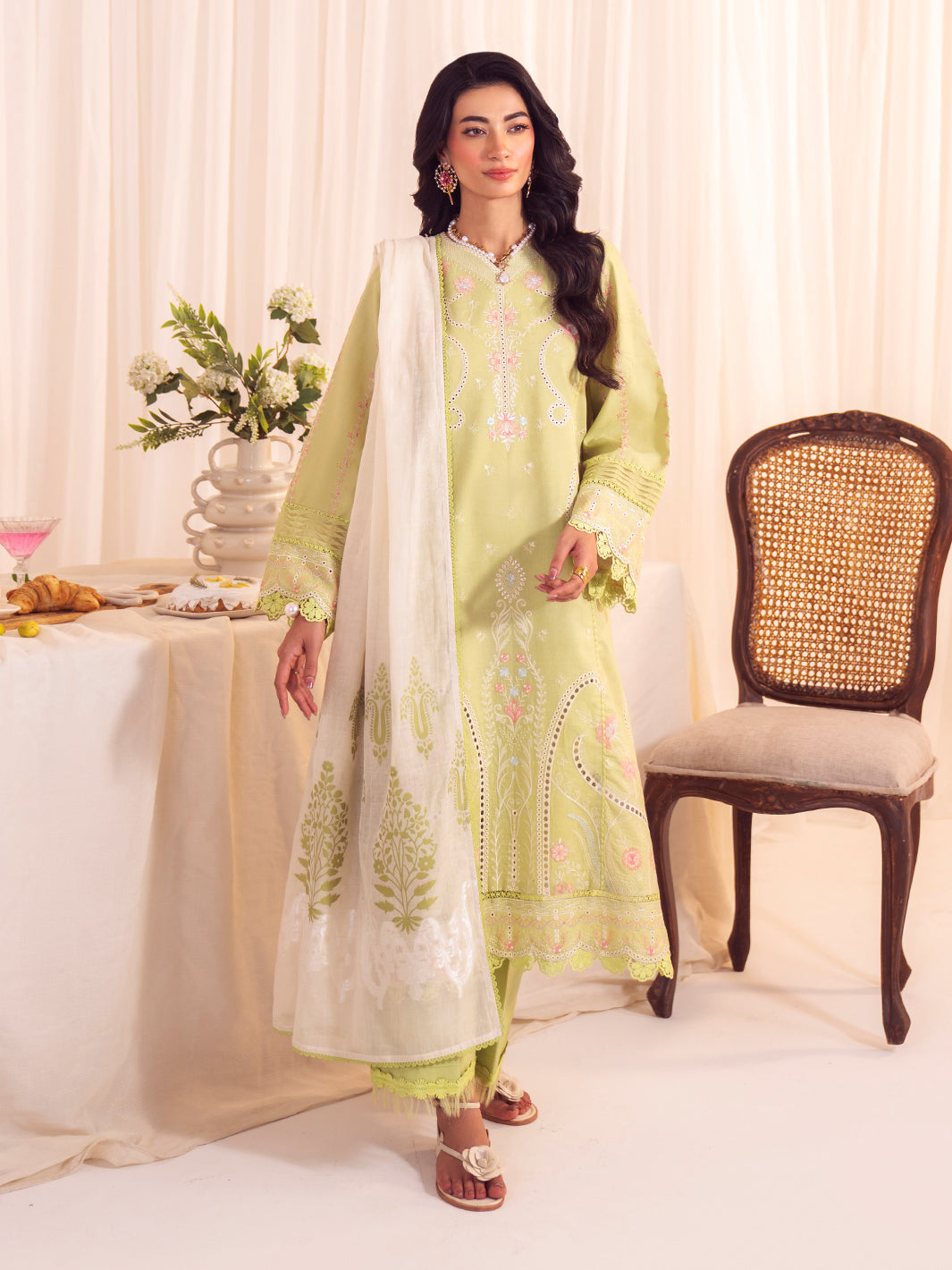 Celine by Faiza Faisal Embroidered Lawn Suits