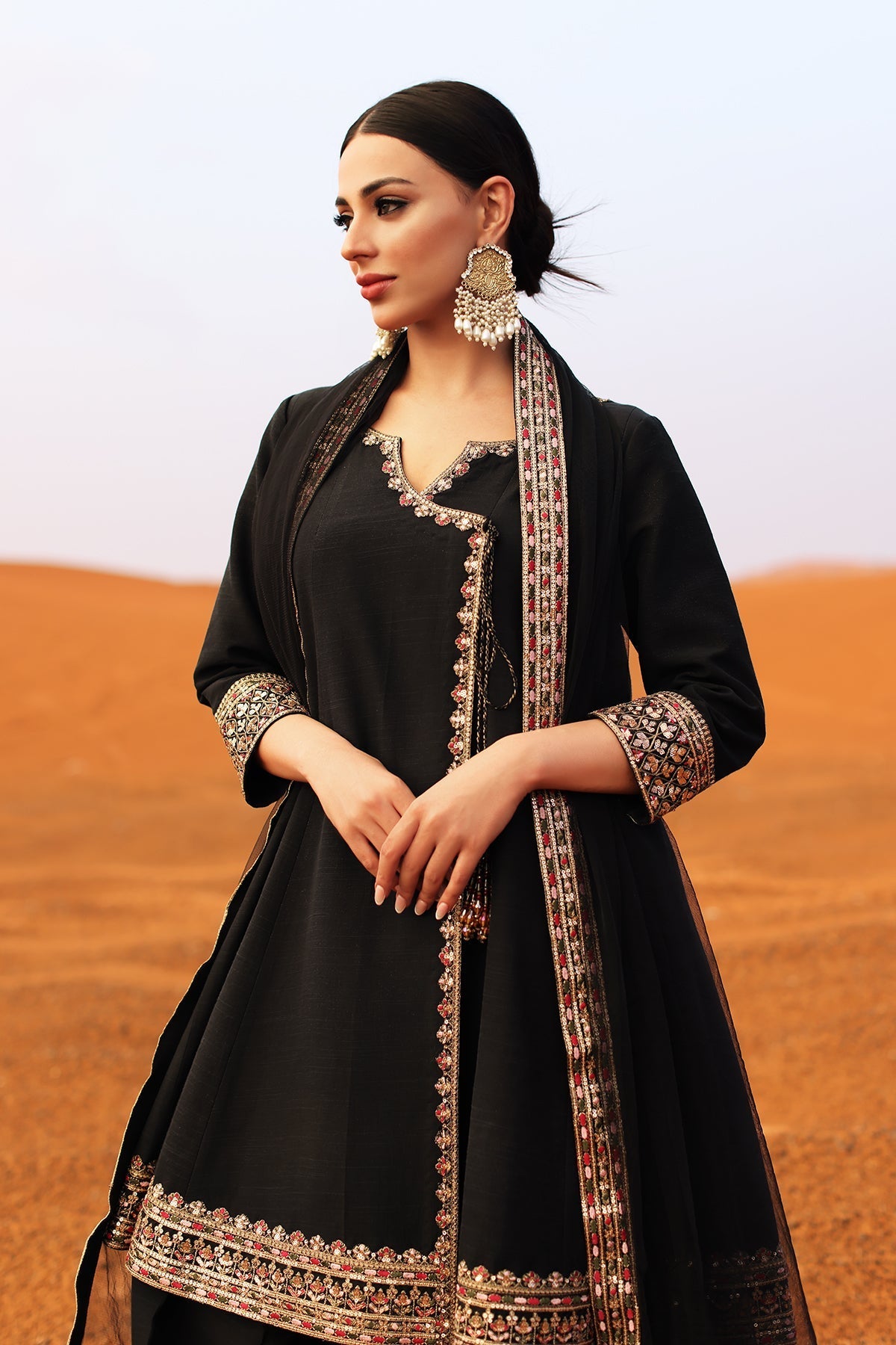 Charizma Luxury Embroidered Suit
