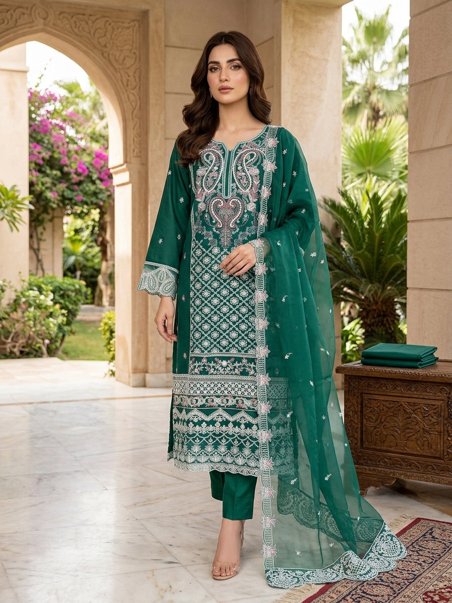Pakistani Luxury Embroidered Lawn Collection