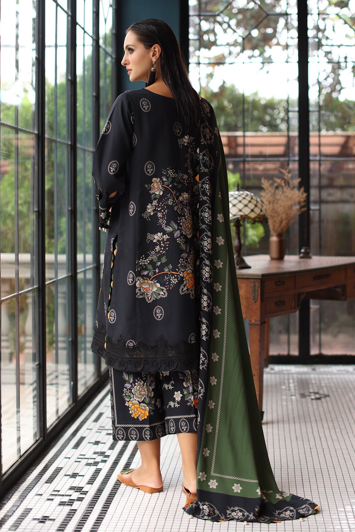 Charizma 3-PC Embroidered Lawn Suit