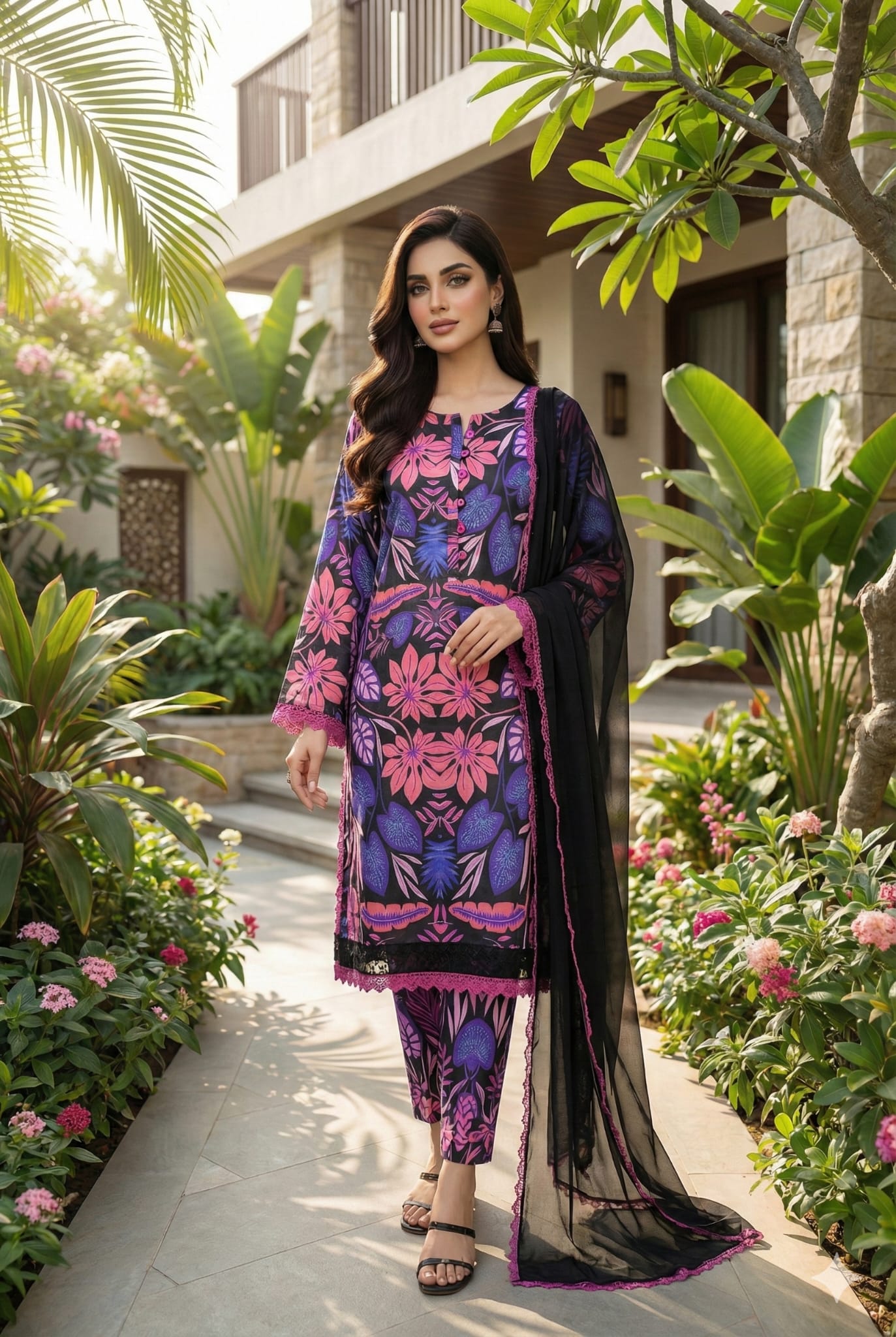 Adan Libas Capsule Voil Jacquard