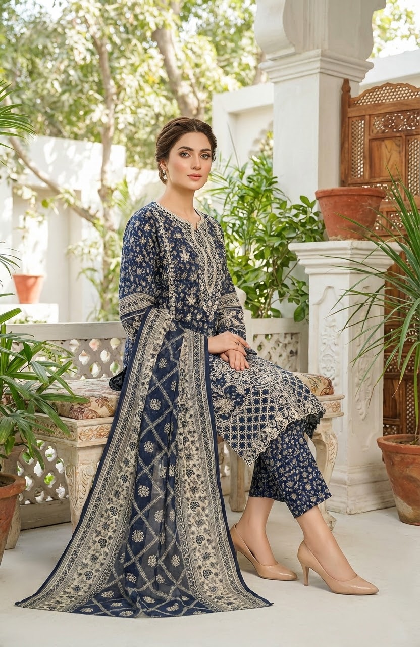 Bin Saeed Embroidered Luxury Collection