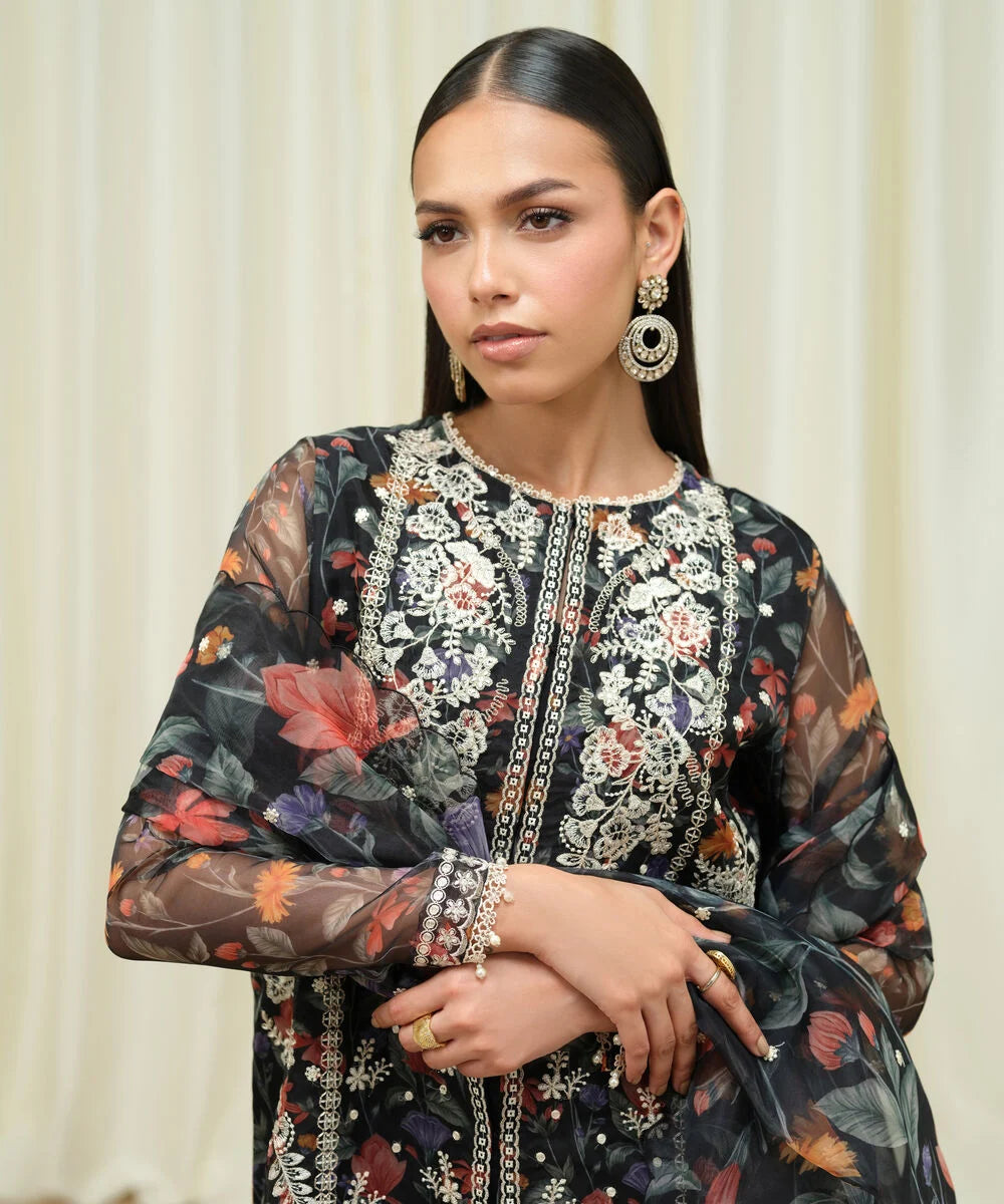 3Pc Embroidered Suit by Sapphire