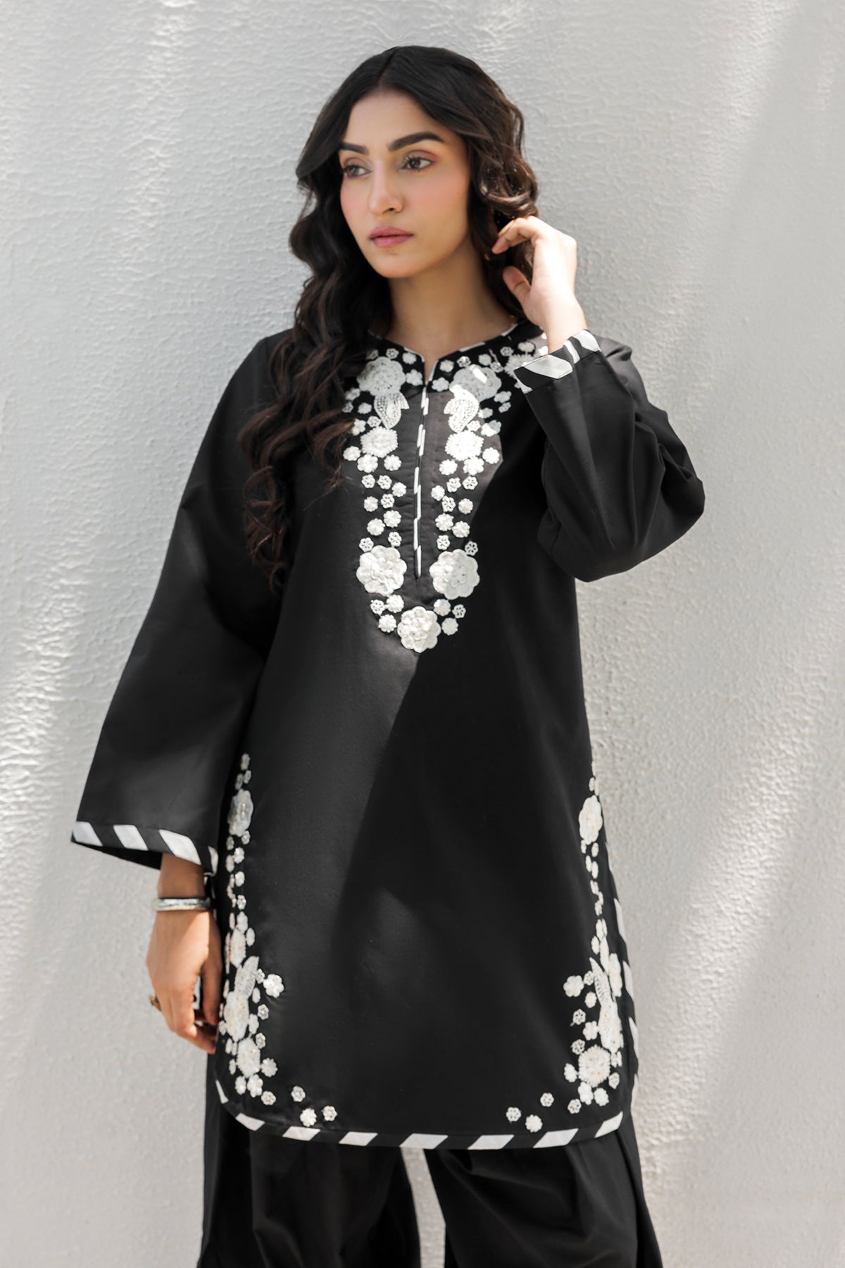 Charizma 2-PC Embroidered Suit