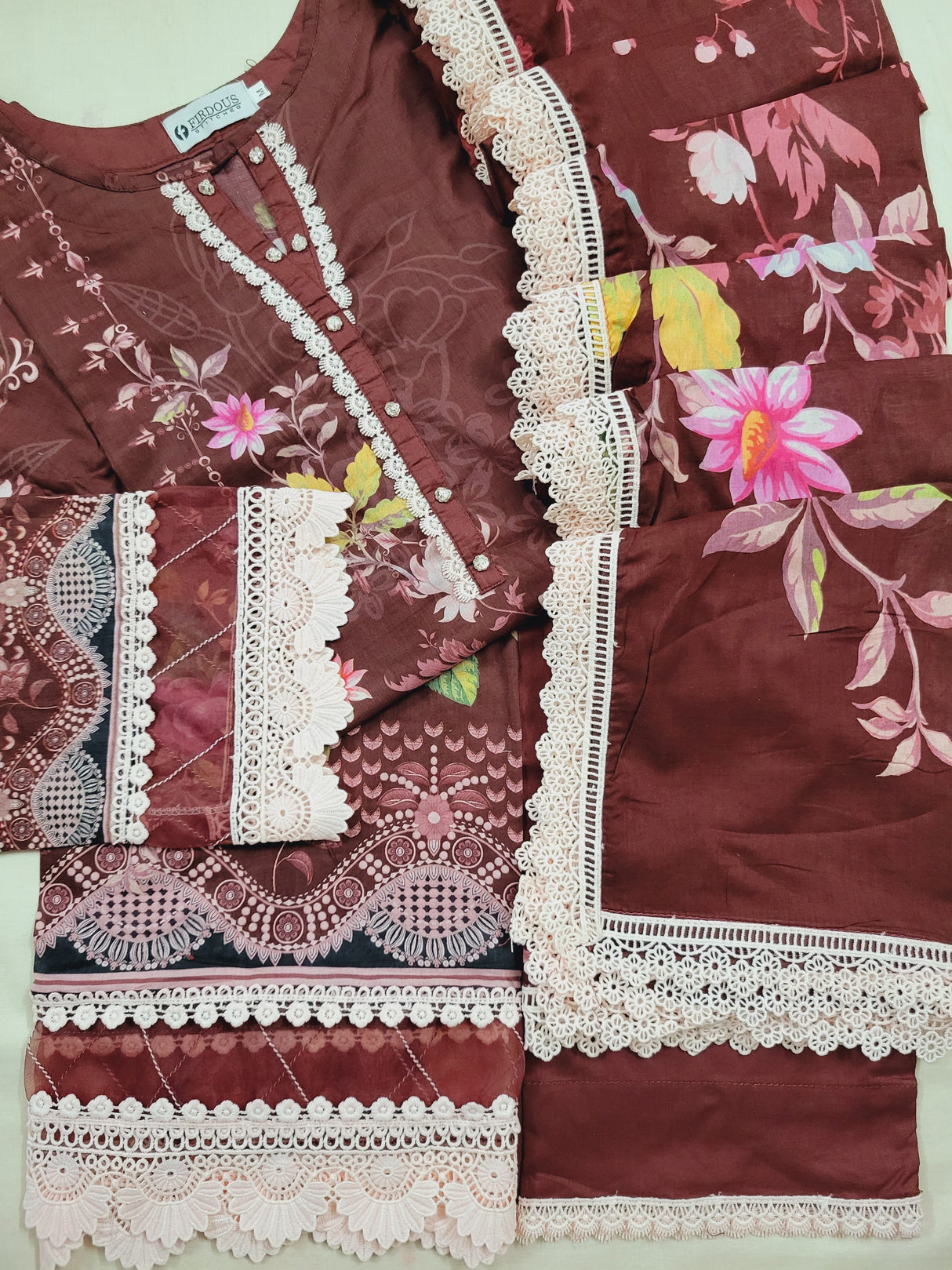 Firdous Resham Luxury Lawn Collection