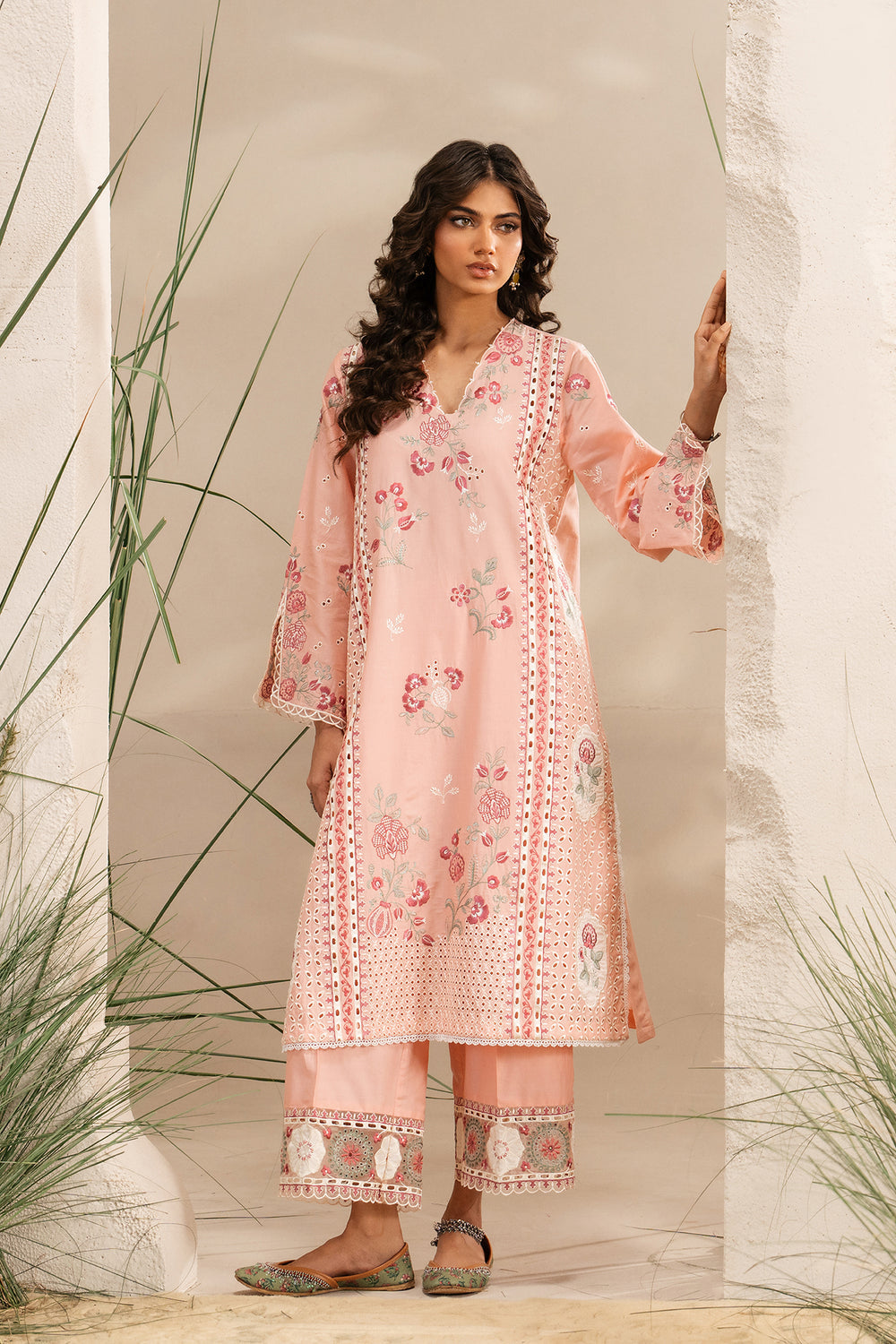 Ethnic Embroidered 2pc