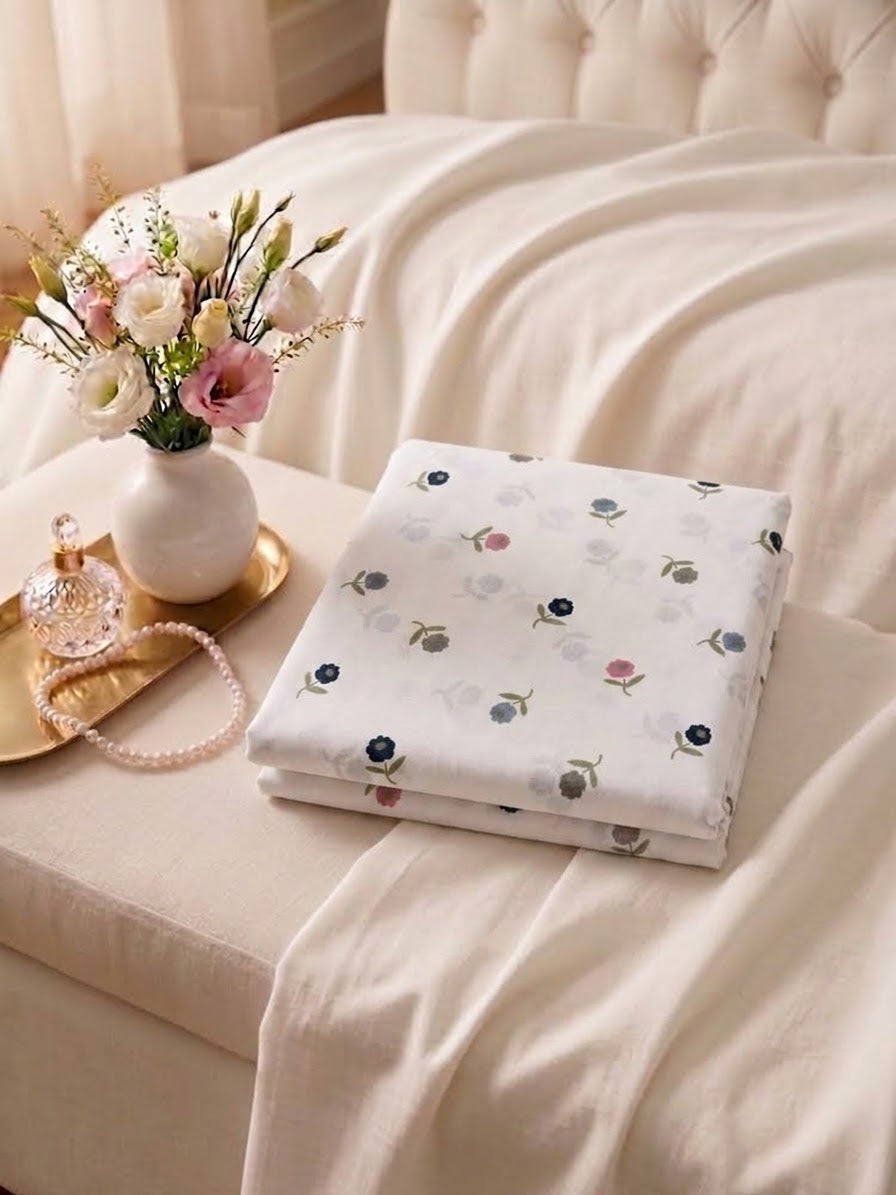 Pakistani King Size Bedsheet with Pillow Cover