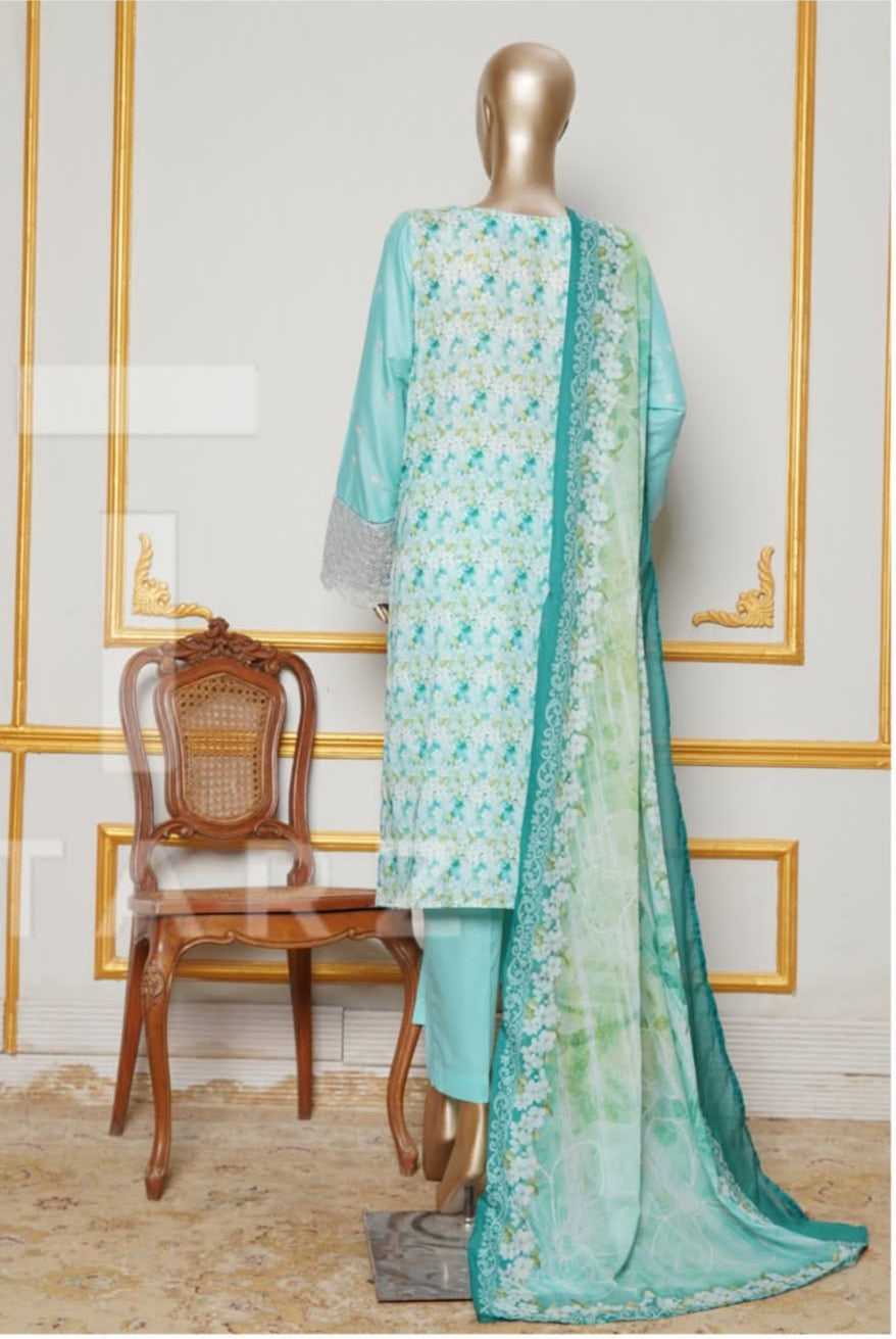 BIN SAEED EMBROIDERED LUXURY LAWN