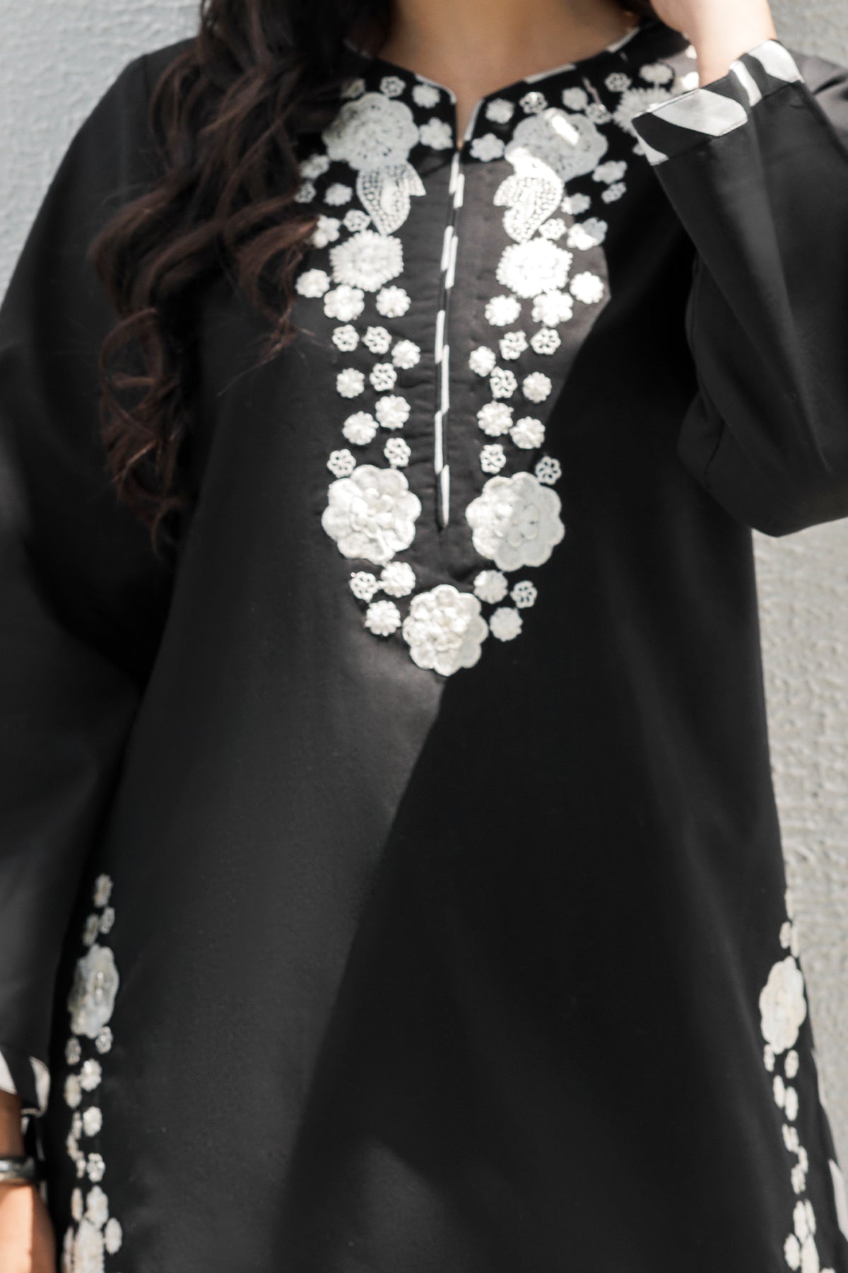 Charizma 2-PC Embroidered Suit