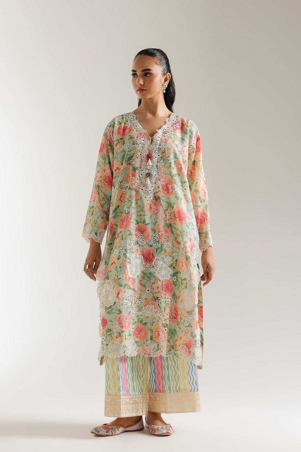 Ethnic Embroidered 2pc