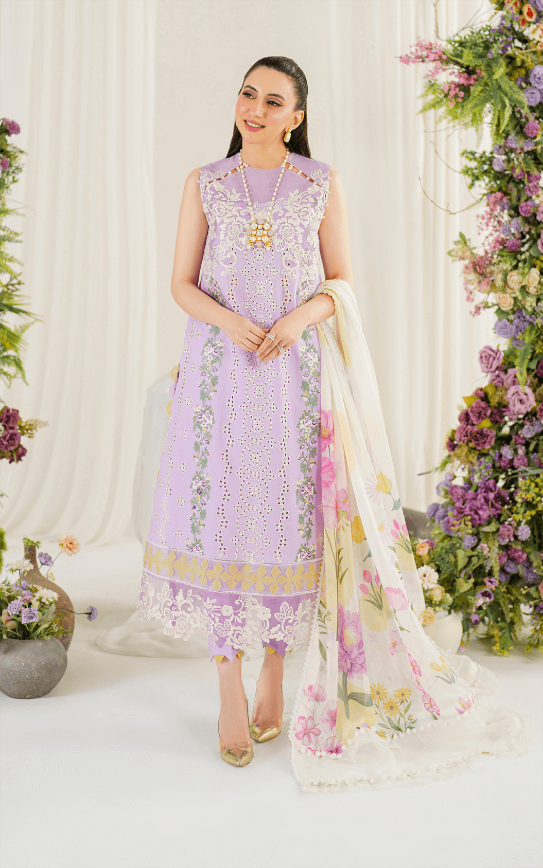 Pretty in Pink by Asifa & Nabeel Premium Lawn