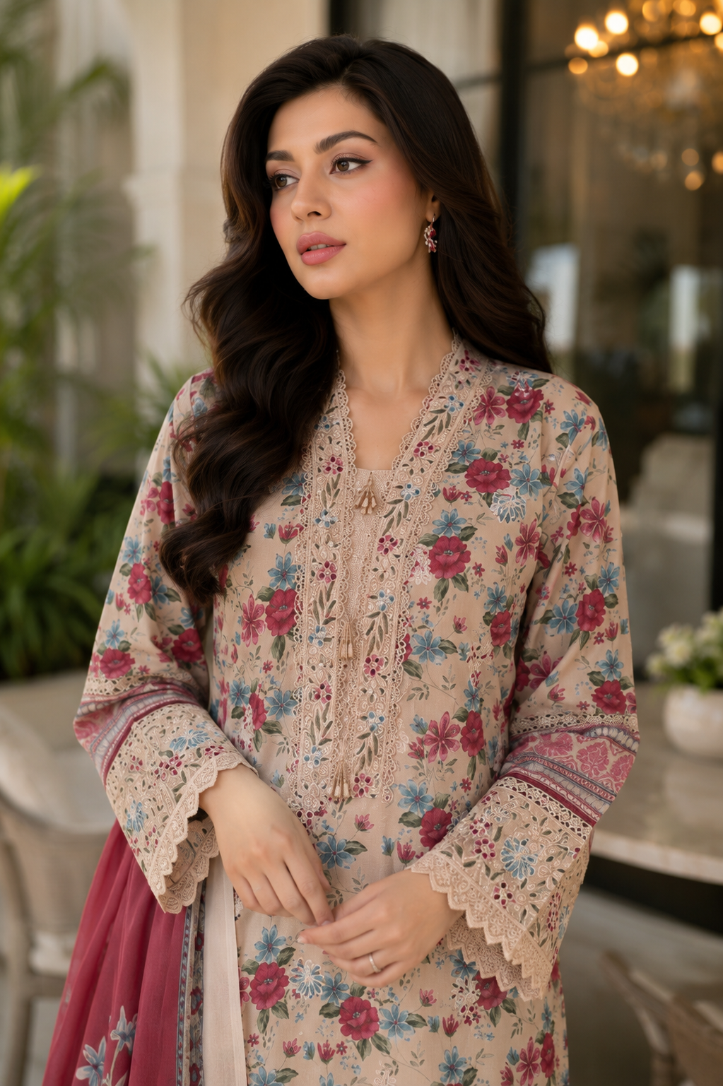Munira Designers Embroidered Lawn