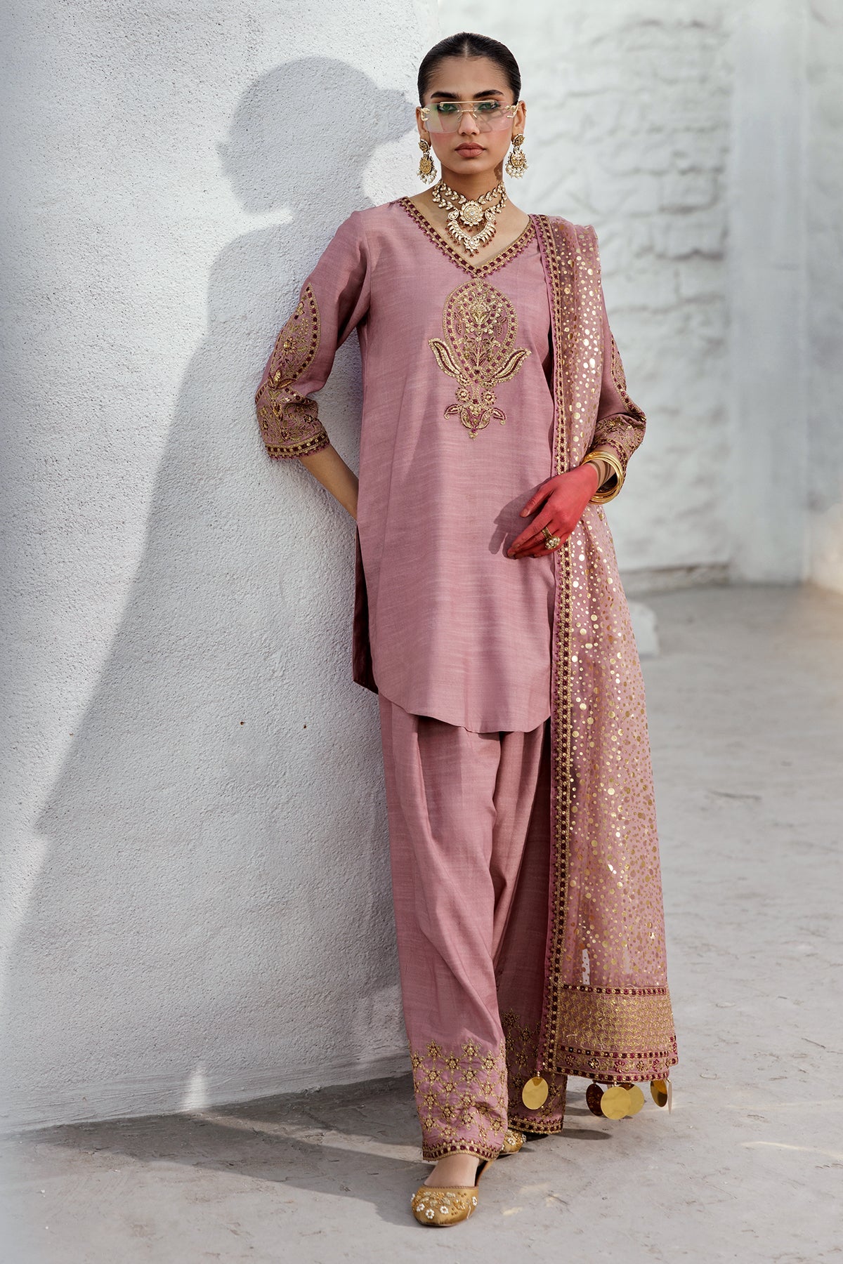 Charizma Luxury Embroidered Suit