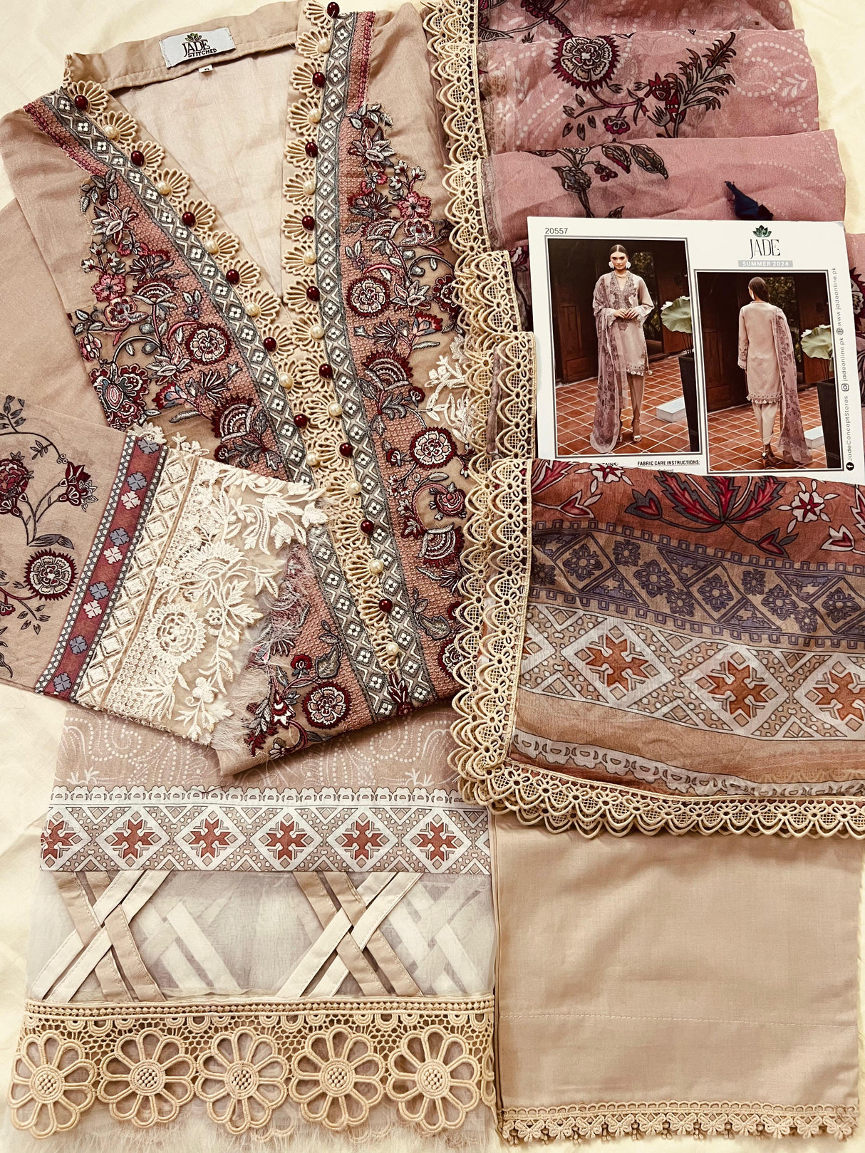 Jade Bliss Embroidery Lawn Collection