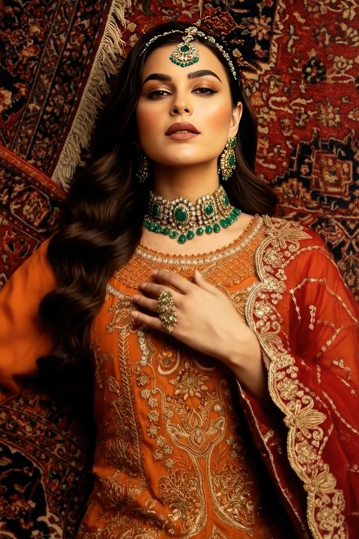 Imrozia Embroidered Chiffon Collection