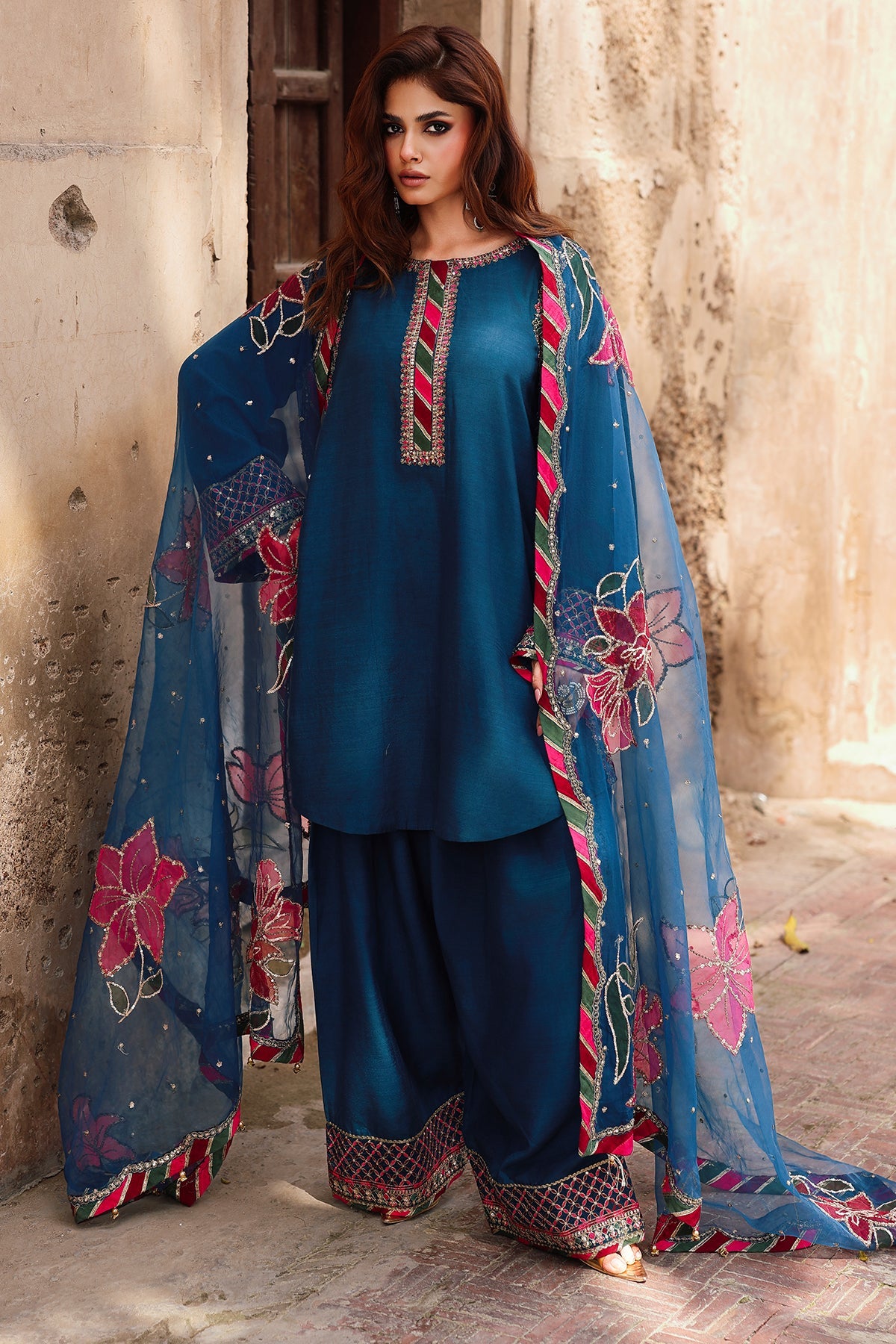 Charizma Luxury Embroidered Suit