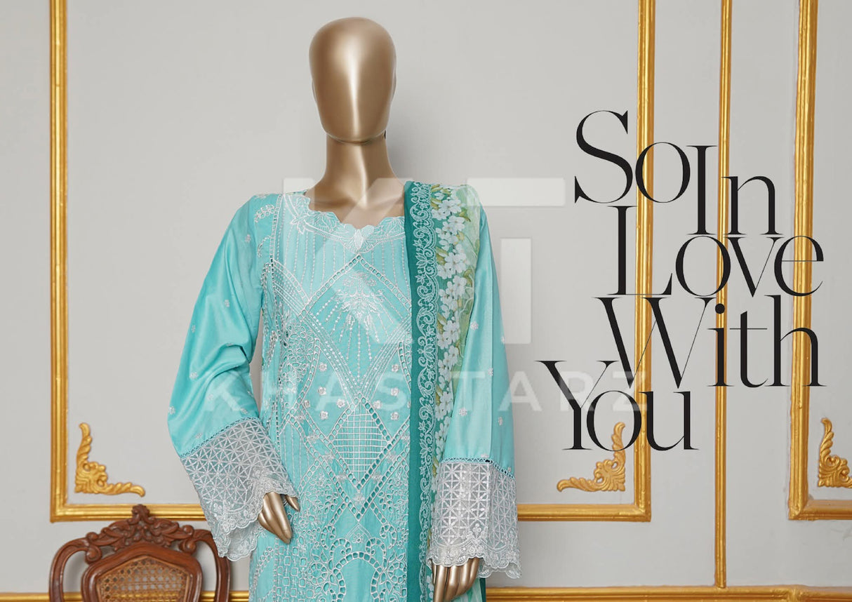 BIN SAEED EMBROIDERED LUXURY LAWN