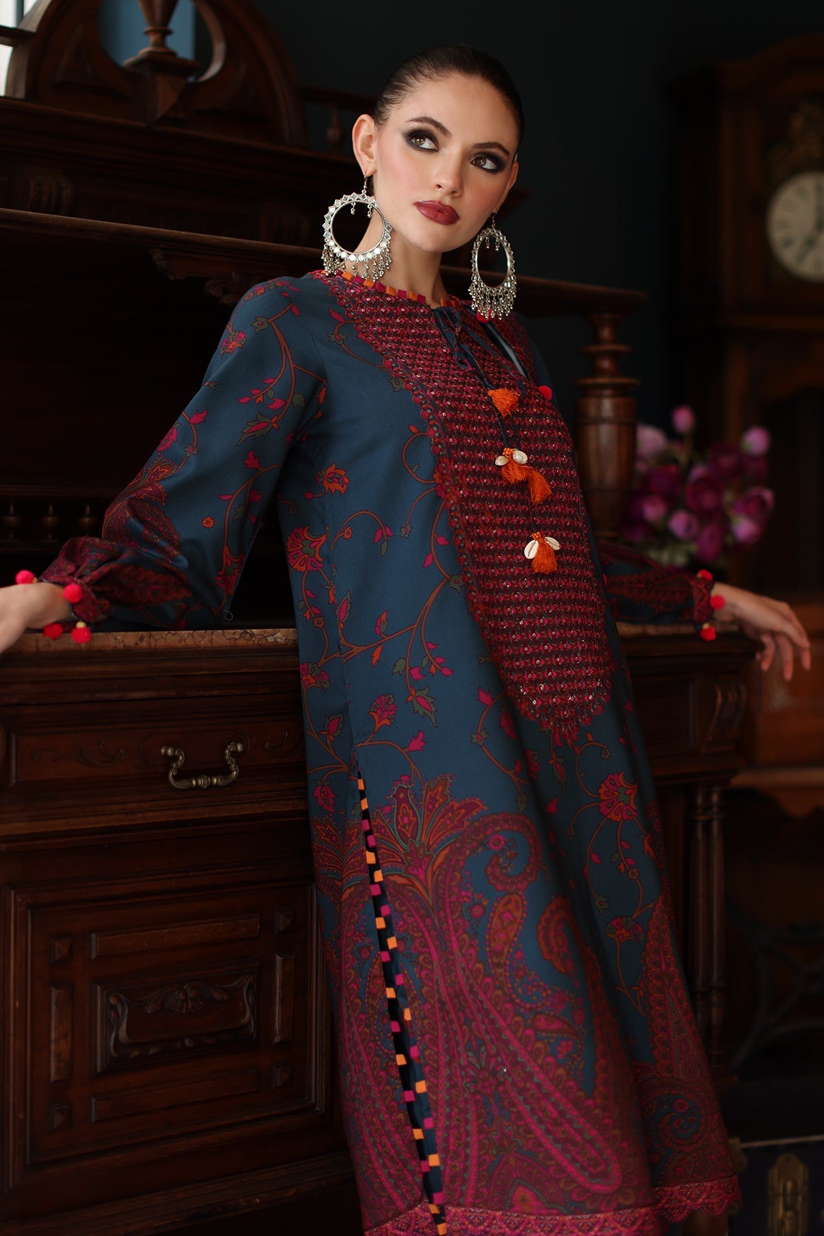 Aniiq By Charizma Embroidered Suit