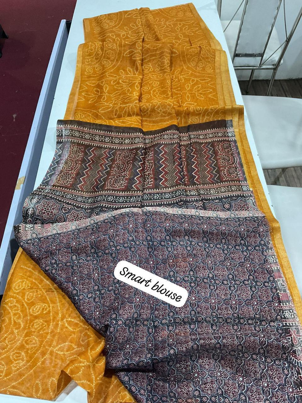 Exclusive Gicha Cotton Saree