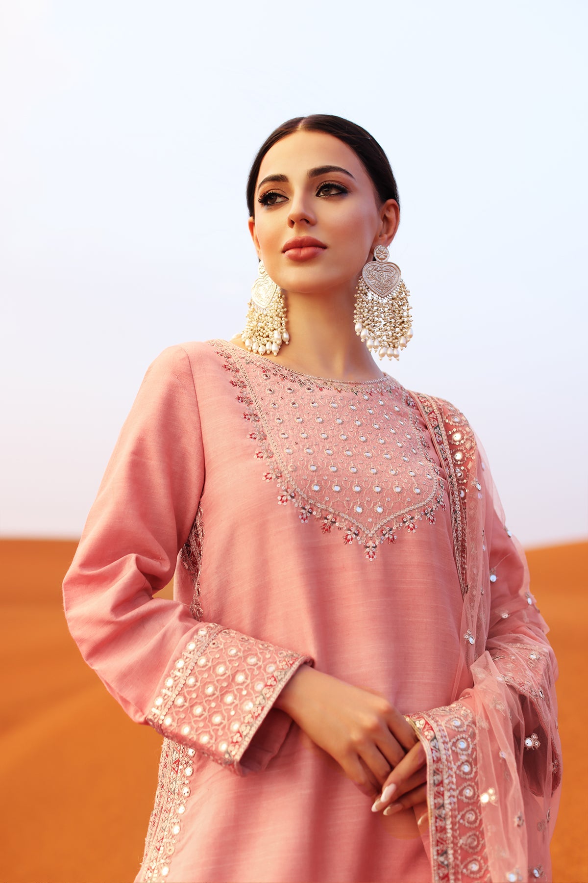 Charizma Luxury Embroidered Suit