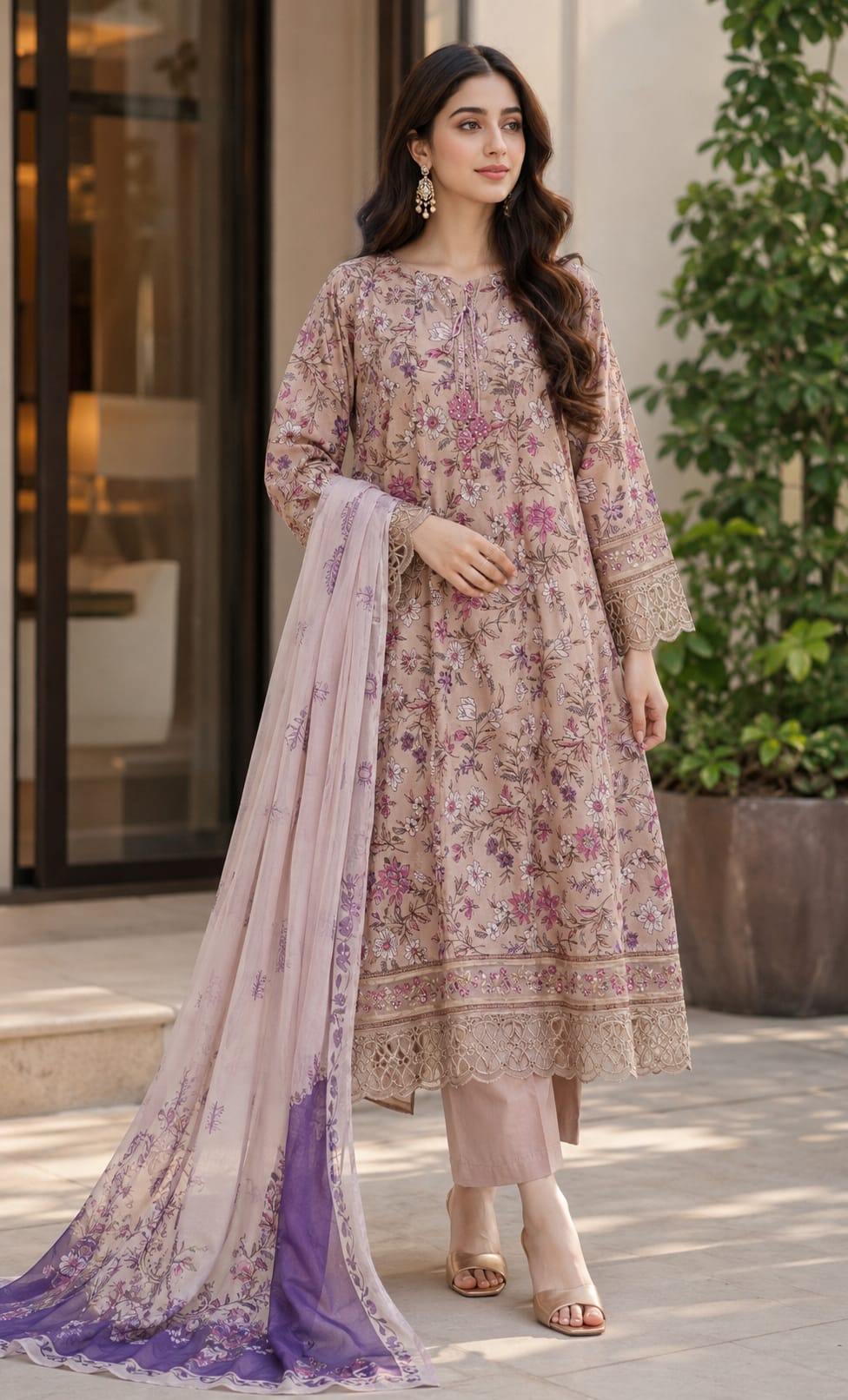 Sada Bahar Festive Embroidered Lawn