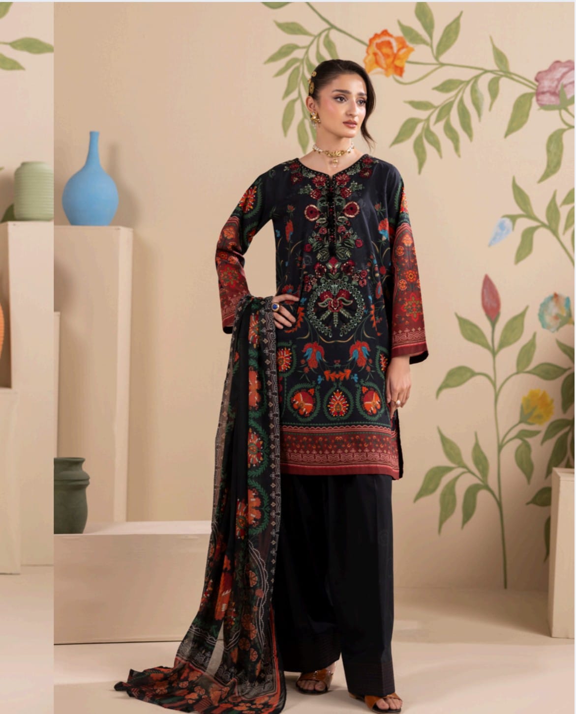Zennat Embroidered Lawn Collection