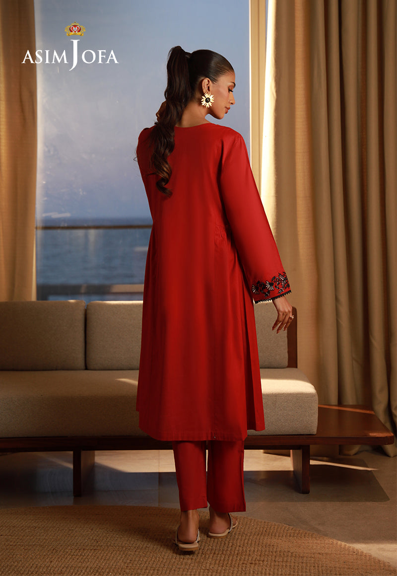 Asim Jofa Embroidered 2pc Suit