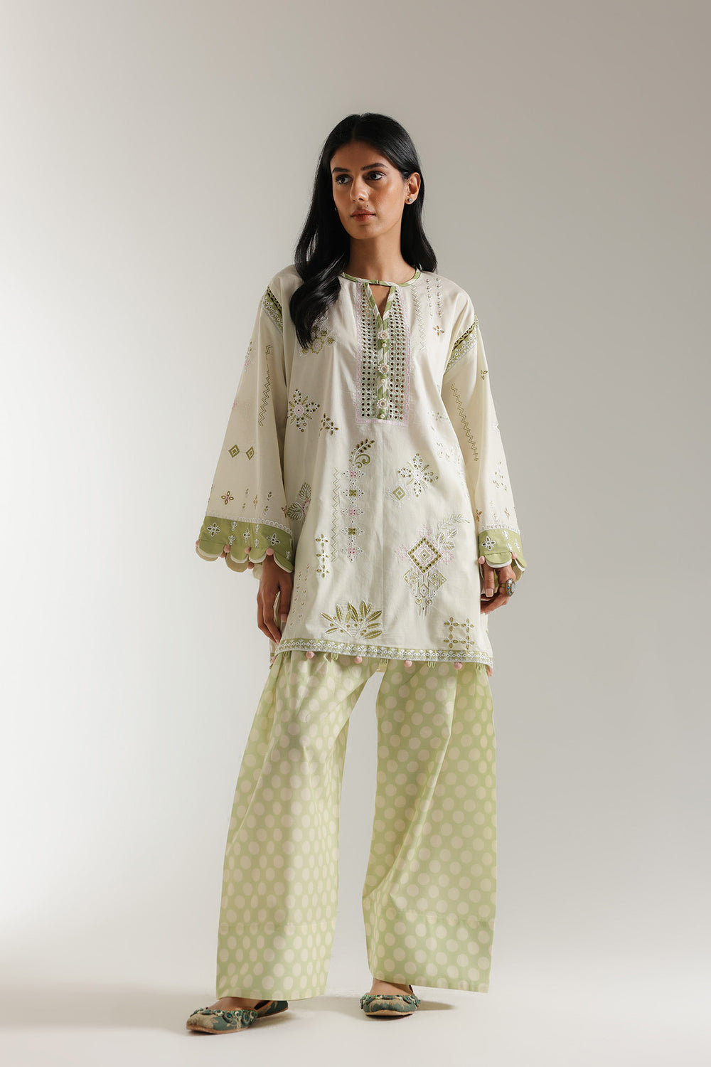 Ethnic Embroidered 2pc