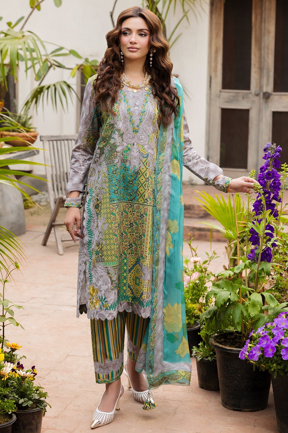 Andaaz By Charizma 3-PC Embroidered Lawn Collection