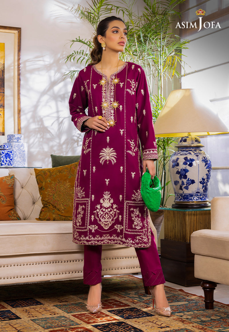 Asim Jofa Embroidered 2pc Suit
