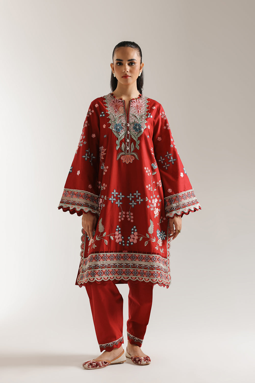 Ethnic Embroidered 2pc